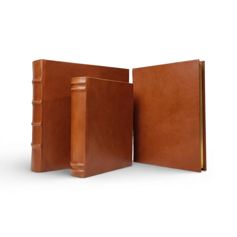 light-brown-leather-albums